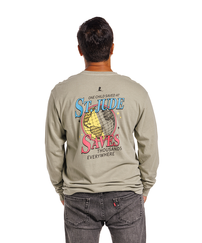 Primary image St. Jude Saves Long Sleeve Tee